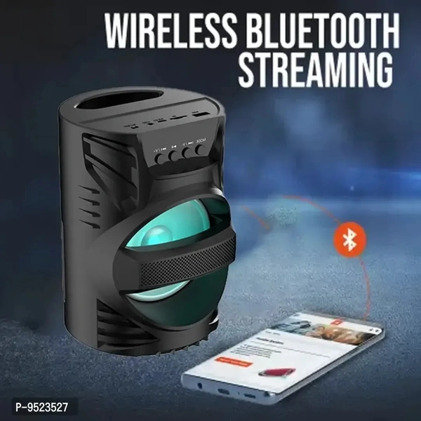 WS-04 Wireless Speaker Rechargeable Multimedia System Handle Speaker Splash Proof Led Color Changing Lights