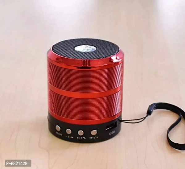 Super Bass 887 Splash proof Wireless Bluetooth Speaker Best Sound Quality Playing with Mobile/Tablet/Laptop/AUX/Memory Card/Pan Drive/FM 5 W Bluetooth Speaker