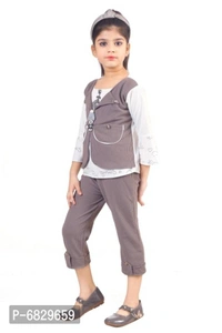 Modern Comfy Cotton Girls Dresses - 3-4 Years