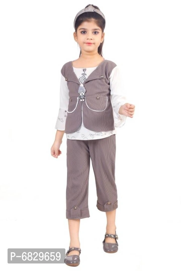 Modern Comfy Cotton Girls Dresses - 6-7 Years