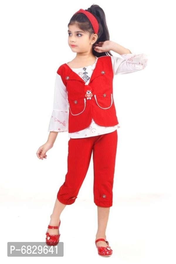 Cute Comfy Cotton Girls Dresses - 3-4 Years