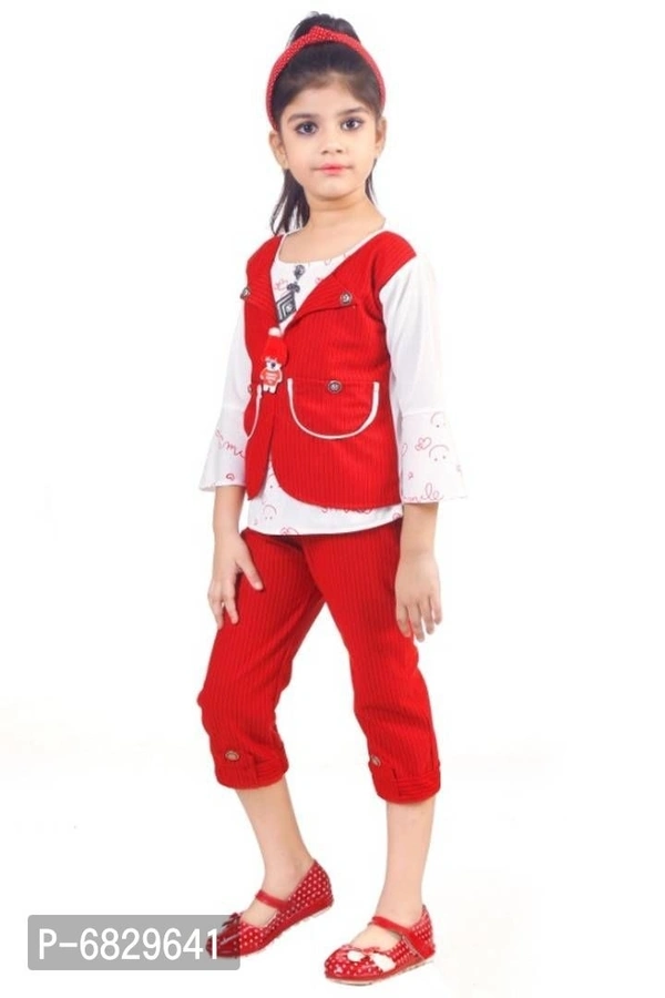 Cute Comfy Cotton Girls Dresses - 3-4 Years