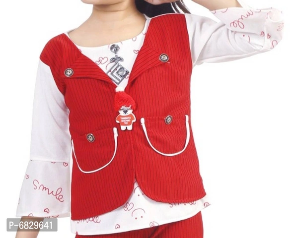 Cute Comfy Cotton Girls Dresses - 3-4 Years
