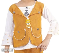 Cute Comfy Cotton Girls Dresses - 1-2 Years