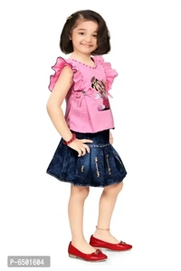Baby Girls Party(Festive) Top Skirt - 6-9 Months