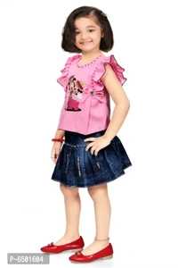Baby Girls Party(Festive) Top Skirt - 6-9 Months