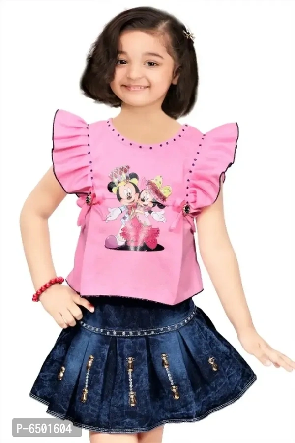 Baby Girls Party(Festive) Top Skirt - 18-24 Months