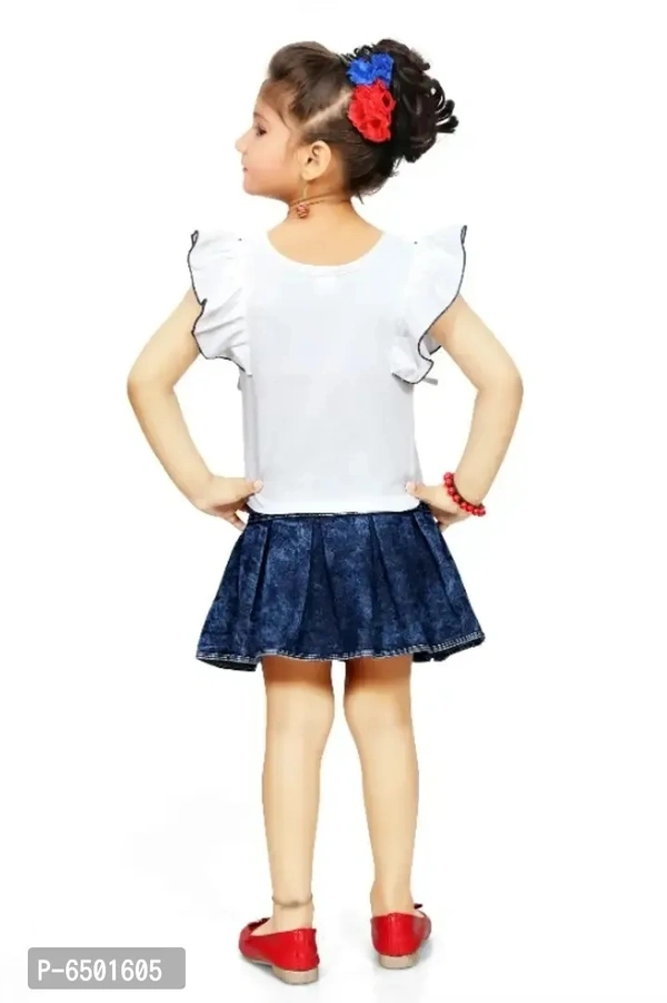 Baby Girls Party(Festive) Top Skirt - 6-9 Months
