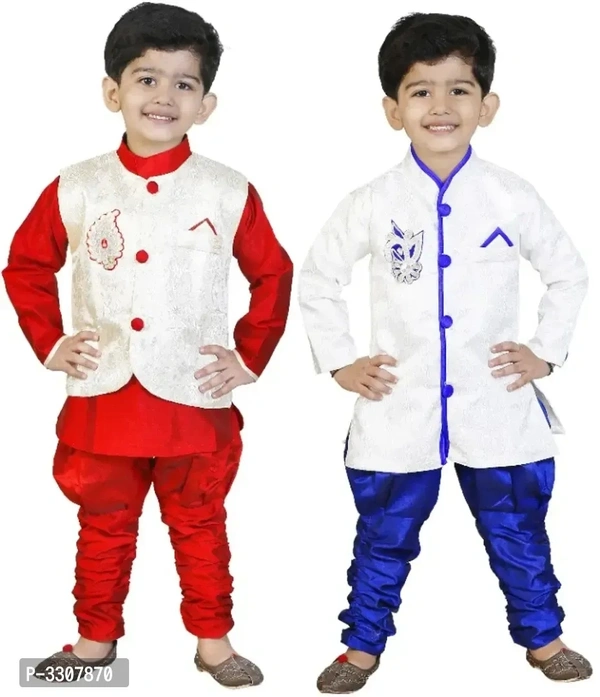 Generation next silk set for boys - 6-7 Years