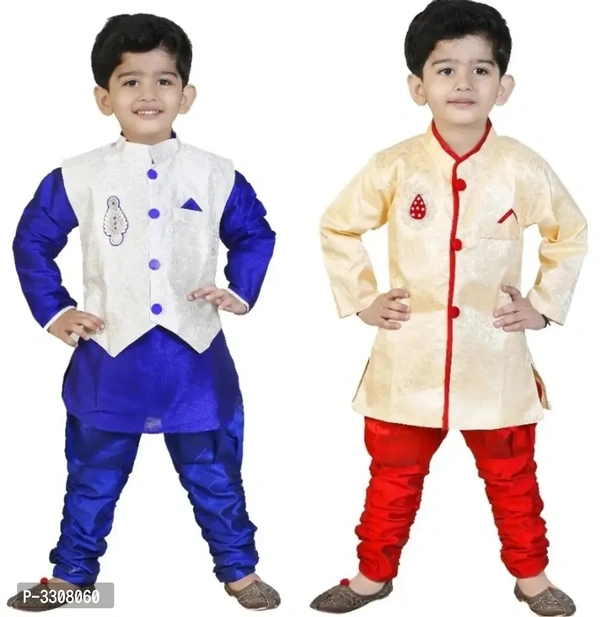 Generation next silk set for boys - 6-7 Years