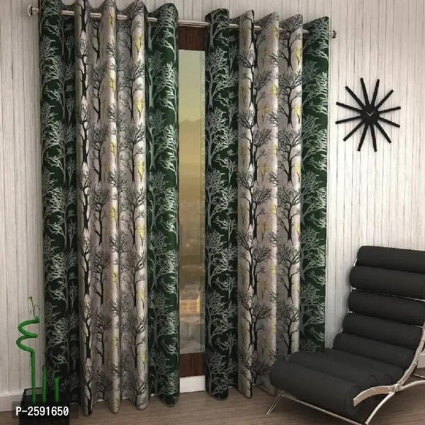 Green Polyester Eyelet Fitting - Pack Of 2