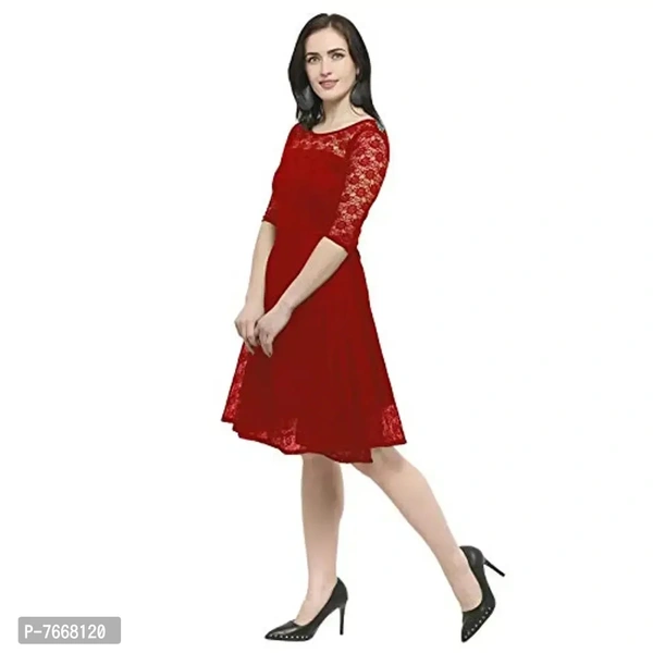 Fashion2Wear Women's Knee Length Dress. - XL
