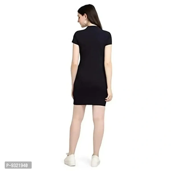 Taboody Empire Casual 1 Pices Slim Body Fit Bodycon Hot Dress for Women - XL