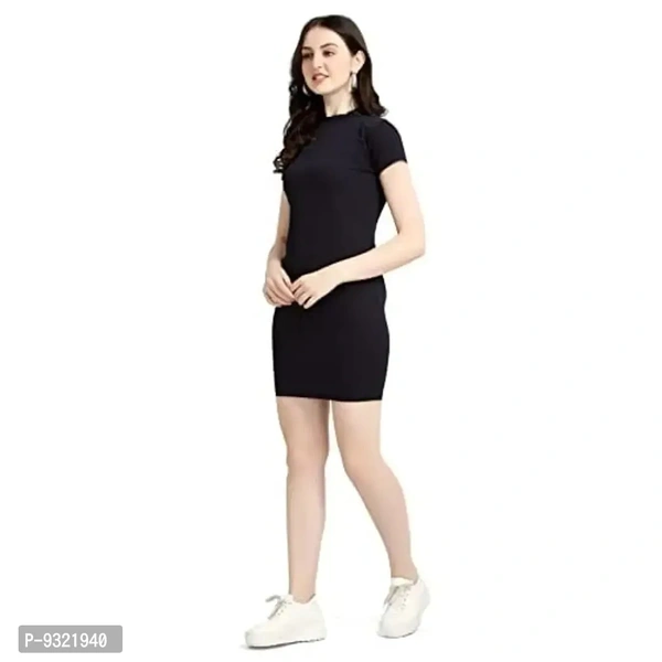 Taboody Empire Casual 1 Pices Slim Body Fit Bodycon Hot Dress for Women - XL