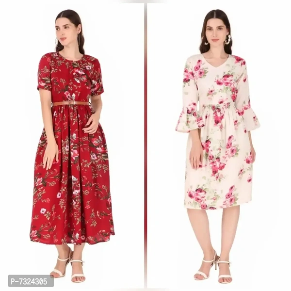 womens trendy dresses combo - M