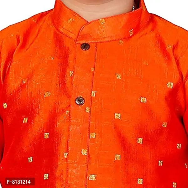 Vesh Cotton Kurta Pajama Set for Boys Kids - 3-4 Years