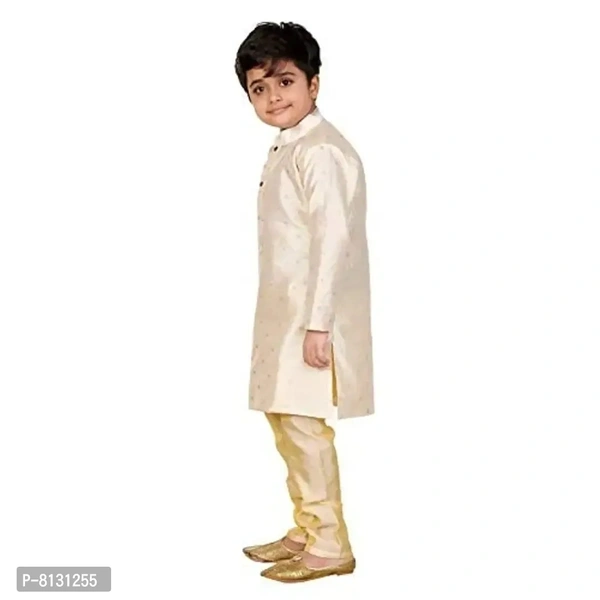 Vesh Cotton Kurta Pajama Set for Boys Kids - 9-10 Years