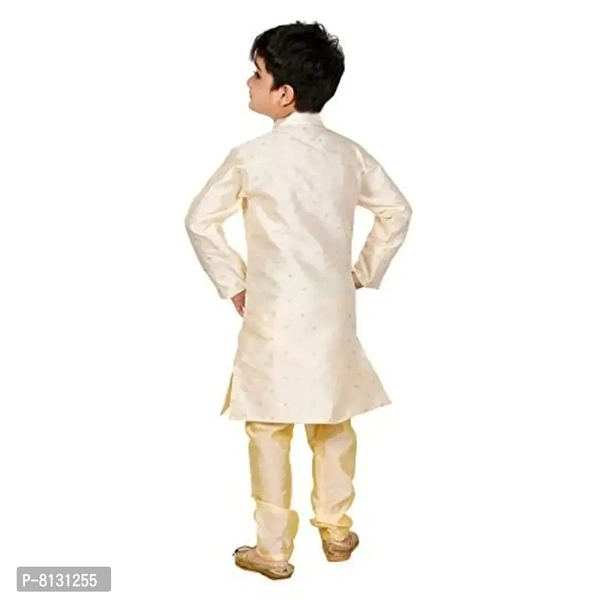 Vesh Cotton Kurta Pajama Set for Boys Kids - 9-10 Years
