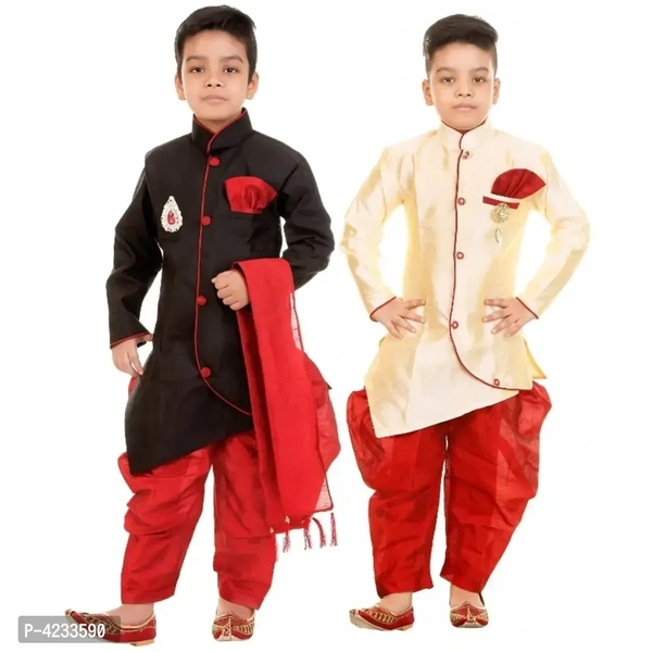 Boys stylish sherwani (pack of 2) - 6-7 Years