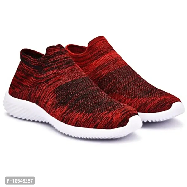 OZJI Running Shoes for Men (Red, Numeric_9) - 9