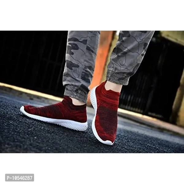 OZJI Running Shoes for Men (Red, Numeric_9) - 9