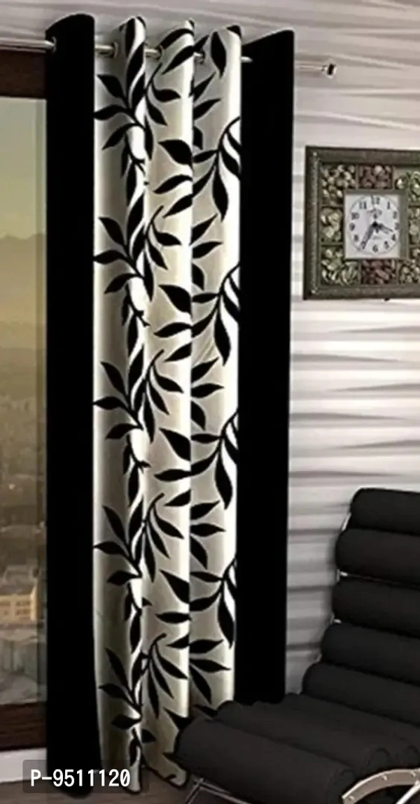 Classic Polyester Printed Door Curtain, Pack of 1