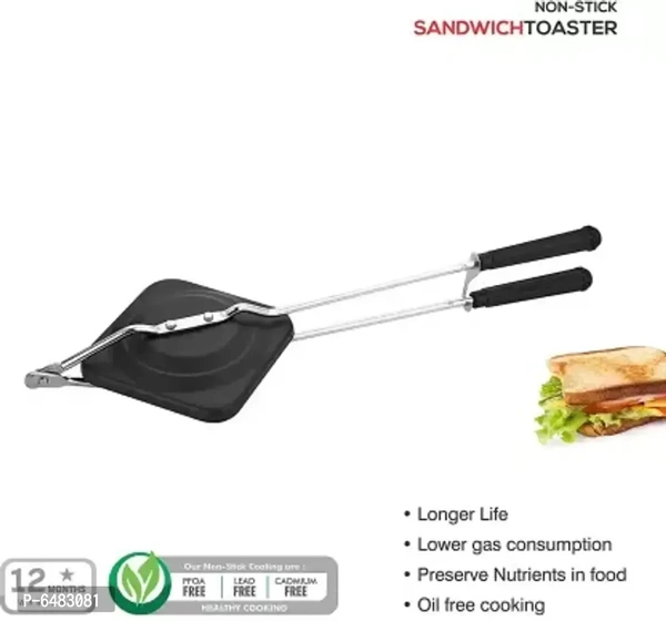 Useful Hard Anodized Nonstick Gas Sandwich Toaster