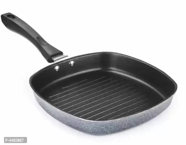 Useful Aluminium Stainless Steel Grill Pan
