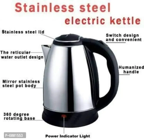 Electric Kettle 1.8 Litre Design for Hot Water, Tea,Coffee,Milk, Rice and Other Multi Cooking Foods Kettle