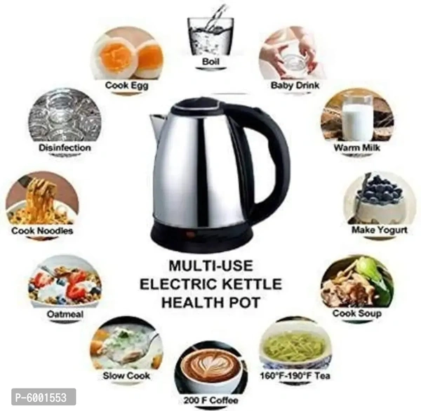 Electric Kettle 1.8 Litre Design for Hot Water, Tea,Coffee,Milk, Rice and Other Multi Cooking Foods Kettle