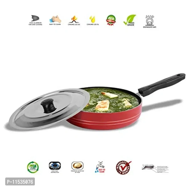 Sumeet Red Fry Pan - 1litr