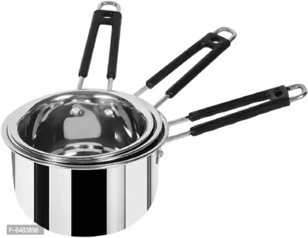 Useful Stainless Steel Saucepans- Pack Of 3