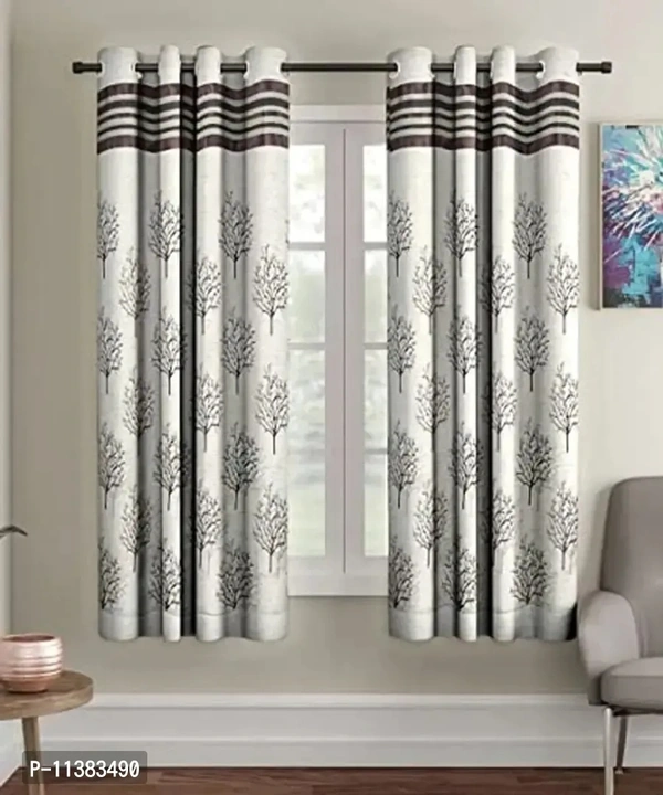 Stylish Polyester Printed Door Curtains-1 Piece