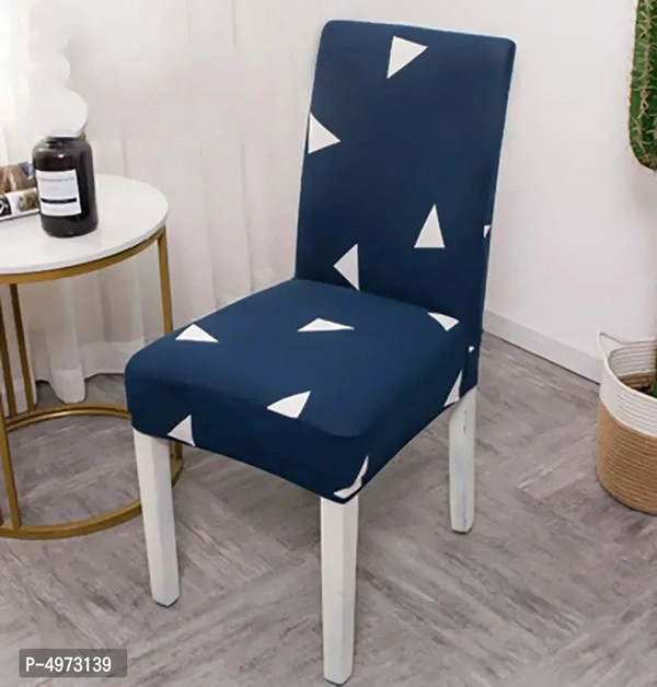Designer Polyester Spandex Stretch Removable Washable Elastic Chair Slipcover