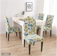 Chair Cover Stretchable Washable Dining Chair Cover Protector Seat Printed Slipcover Chair Cover Set of 1