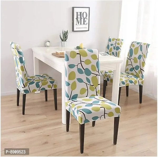 Chair Cover Stretchable Washable Dining Chair Cover Protector Seat Printed Slipcover Chair Cover Set of 1