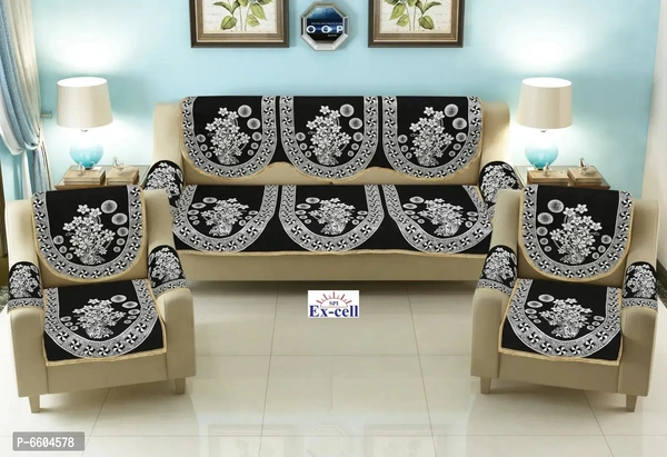 Comfortable Royal Look Velvet 5 Seater Sofa Covers - Set of 6 PiecesWithin 3-5 business days However, to find out an actual date of delivery, please enter your pin code.Cotton Sofa Cover - Set Of 6 Comes In Five Seater . This Superior Quality Sofa Cover Will Go With Your Furniture And Enhance The Style Of Your Home. This Long Lasting And Durable Sofa Cover Is 68.58 Cm And 55.88 Cm 