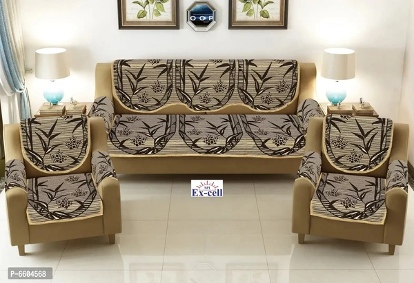 Comfortable Royal Look Velvet 5 Seater Sofa Covers - Set of 6 PiecesWithin 3-5 business days However, to find out an actual date of delivery, please enter your pin code.Cotton Sofa Cover - Set Of 6 Comes In Five Seater . This Superior Quality Sofa Cover Will Go With Your Furniture And Enhance The Style Of Your Home. This Long Lasting And Durable Sofa Cover Is 68.58 Cm And 55.88 Cm 