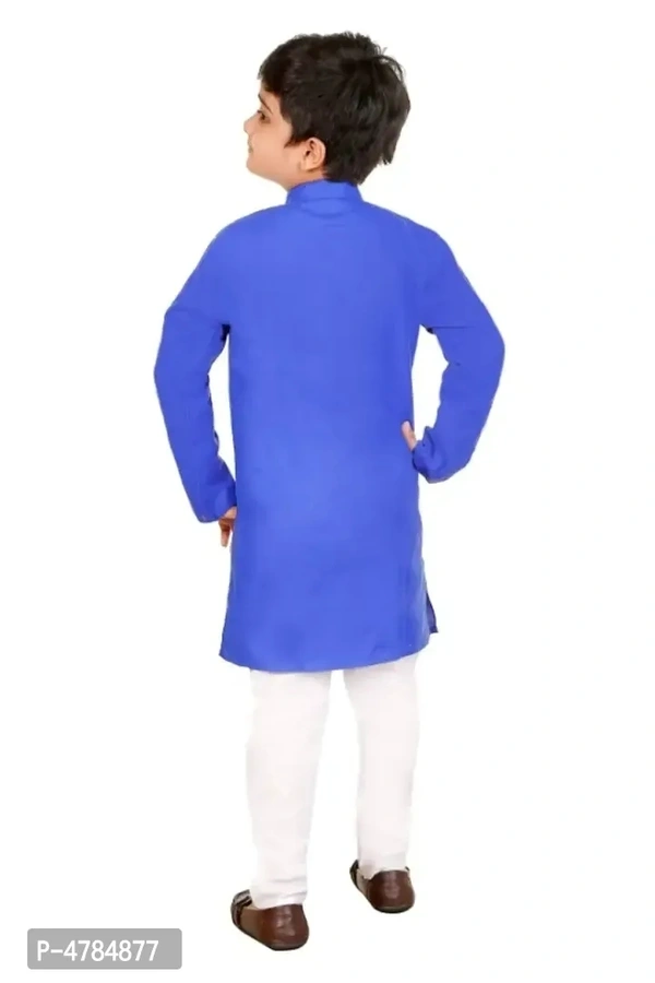 FASHION GAREMENTS Boys Ethnic Wear Kurta Pyjama Set - 0-3 Months
