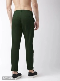 Stylish Fancy Mehndi Trouser For Men - 32