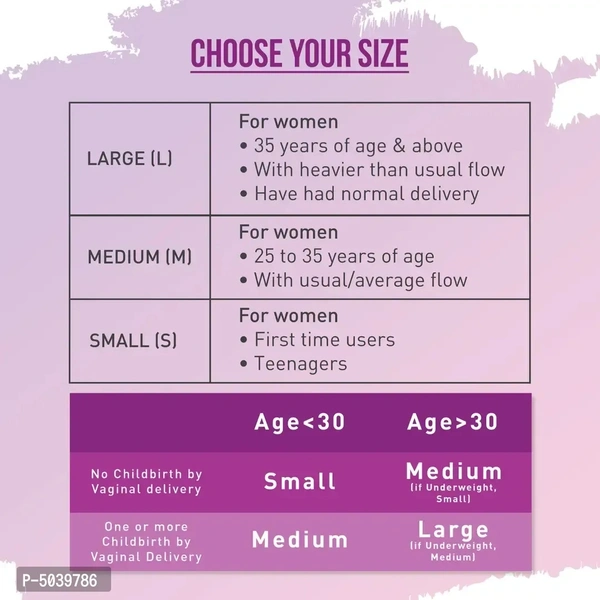 Sirona Reusable Menstrual Cup With Fda Compliant Medical Grade Silicone - Large