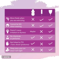 Sirona Reusable Menstrual Cup With Fda Compliant Medical Grade Silicone - Large