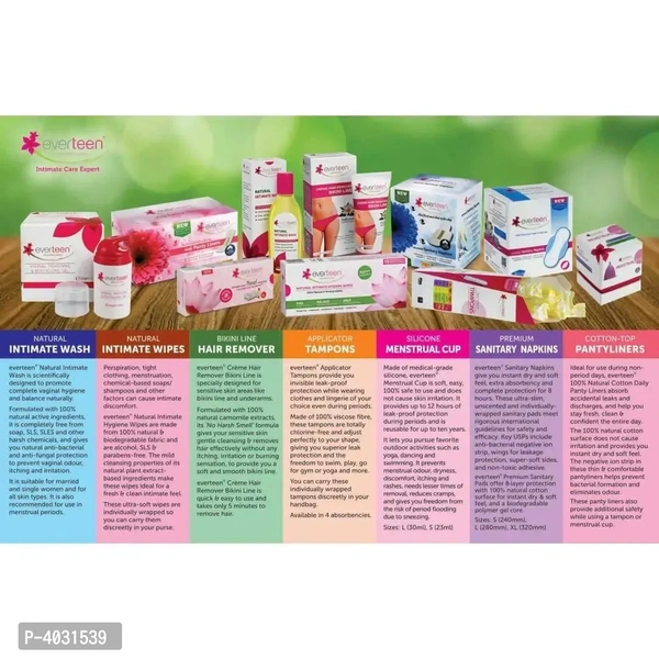 everteen Yogurt Natural Intimate Wash For Feminine Intimate Hygiene In Teens - 2 Pack (210ml).