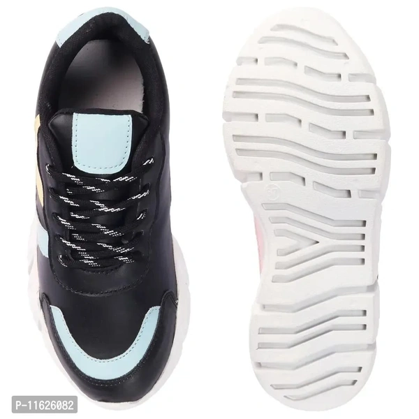 Stylish Fancy Mesh Casual Shoes Sneakers For Women - 8