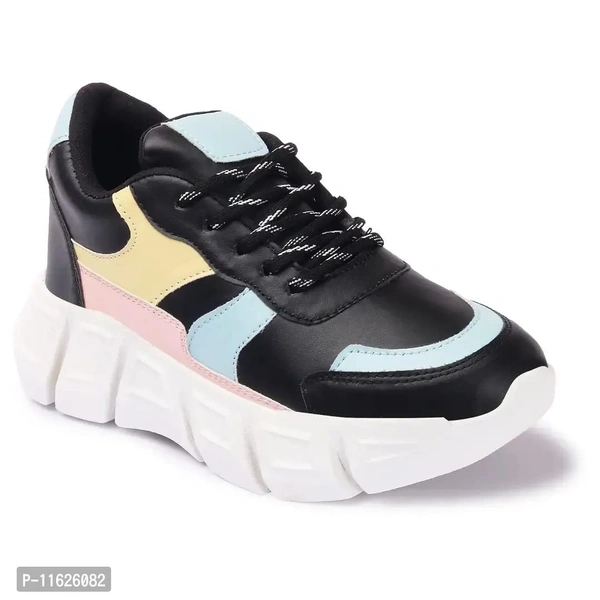 Stylish Fancy Mesh Casual Shoes Sneakers For Women - 3