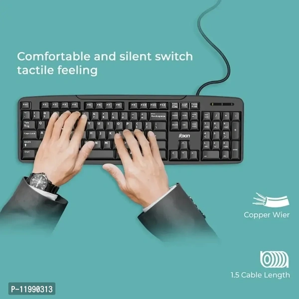 Foxin FKB 102 Plus ultra Wired Keyboard