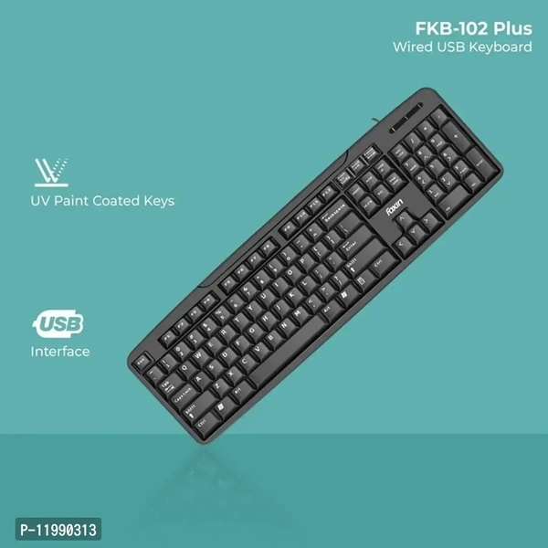 Foxin FKB 102 Plus ultra Wired Keyboard
