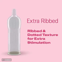 Durex Multi-Pack Condoms for Men – Extra Ribbed & Dotted, Performa Lubricant, 10 Count (Pack of 2)