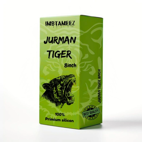 8 Inch Dragon Silicone Reusable Condom| Jurman Tiger | Skin-Friendly, Durable, and Reusable Design
