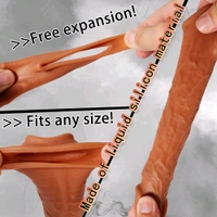 8 Inch Premium Dragon Silicon Reusable Condom - This item is non returnable
